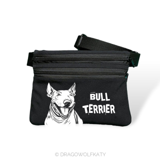 Taška DWK kolem pasu - Bullterrier white