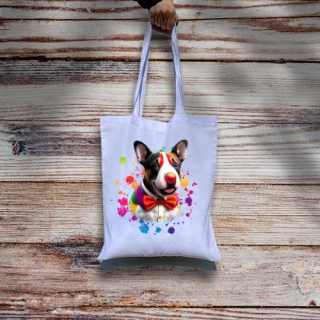 Nákupní taška Handy - Bullterrier klaun