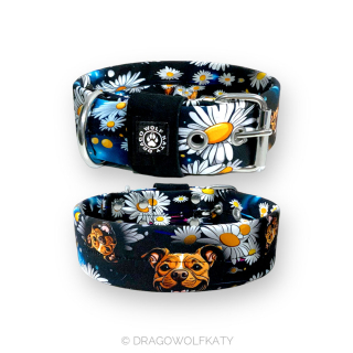 Obojek Staffbull Daisies