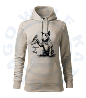 Dámská mikina Cape - Bullterrier High Five