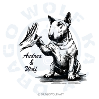 Bullterrier High Five