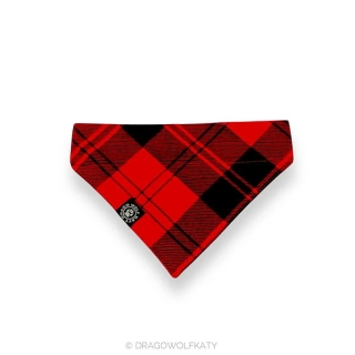 Šátek pro psy - Flanel Red