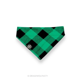 Šátek pro psy - Flanel Green