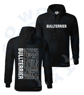 Pánská mikina Cape - Bullterrier Word