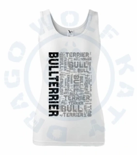 Dámské tílko Triumph - Bullterrier word