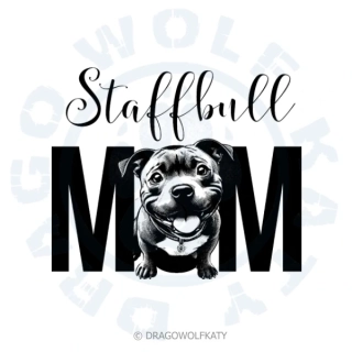 Staffbull Mom Cute