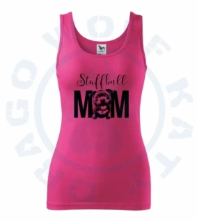 Dámské tílko Triumph - Staffbull Mom Cute