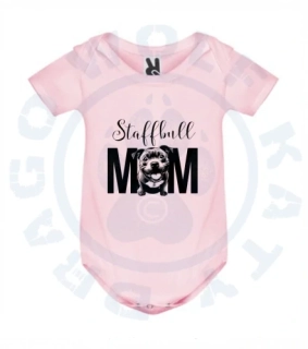Dětské body - Staffbull Mom Cute