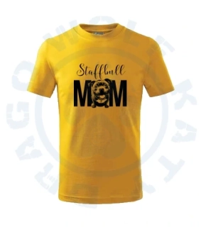 Dětské triko Basic - Staffbull Mom Cute