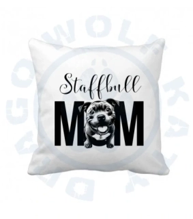 Polštář s povlakem - Staffbull MoM Cute