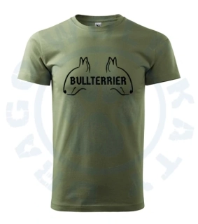 Pánské triko - Bullterrier Heads