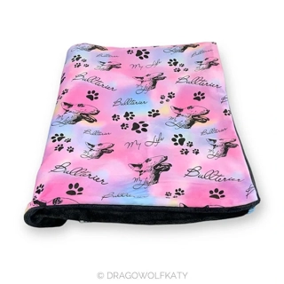 Deka DWK - Bullterrier My Life duhový