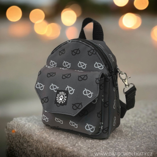 Baby/Small batoh / Pamlskovník - Uzlík Grey